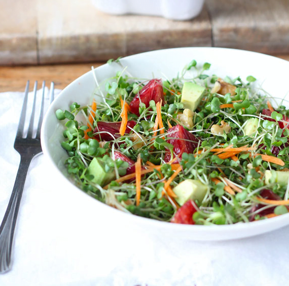 SuperSprout.Farm Microgreens Salad