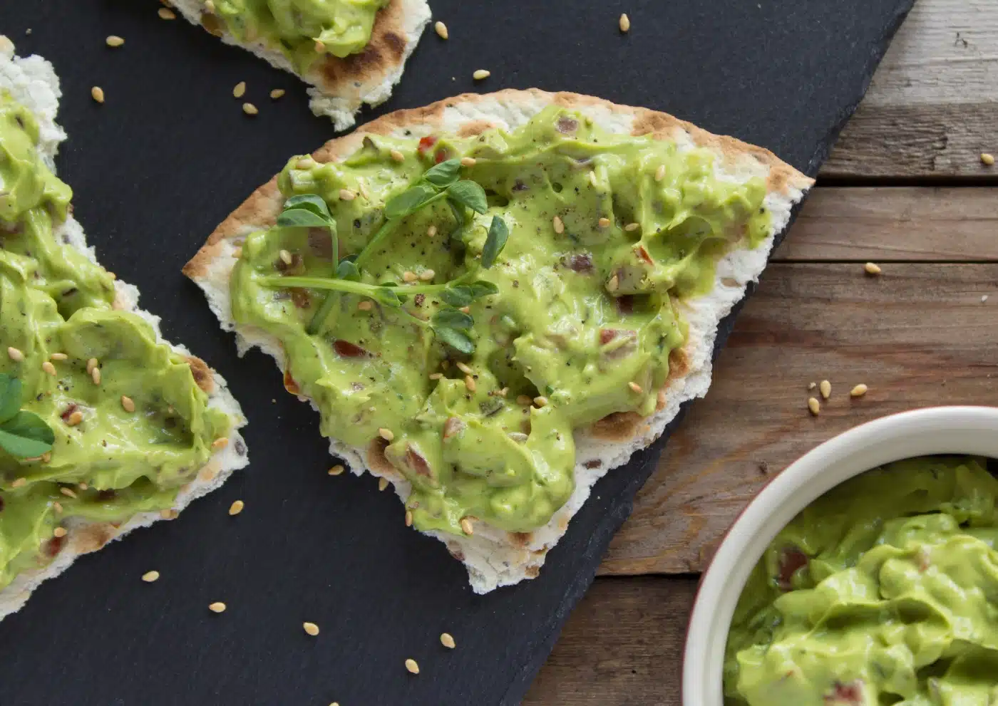 Microgreen Guacamole